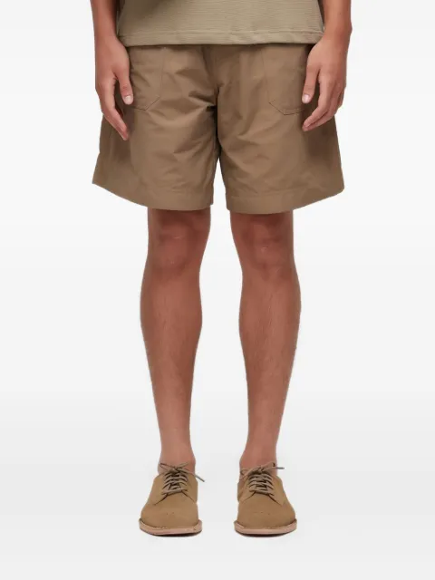Osklen belted flap-pocket shorts