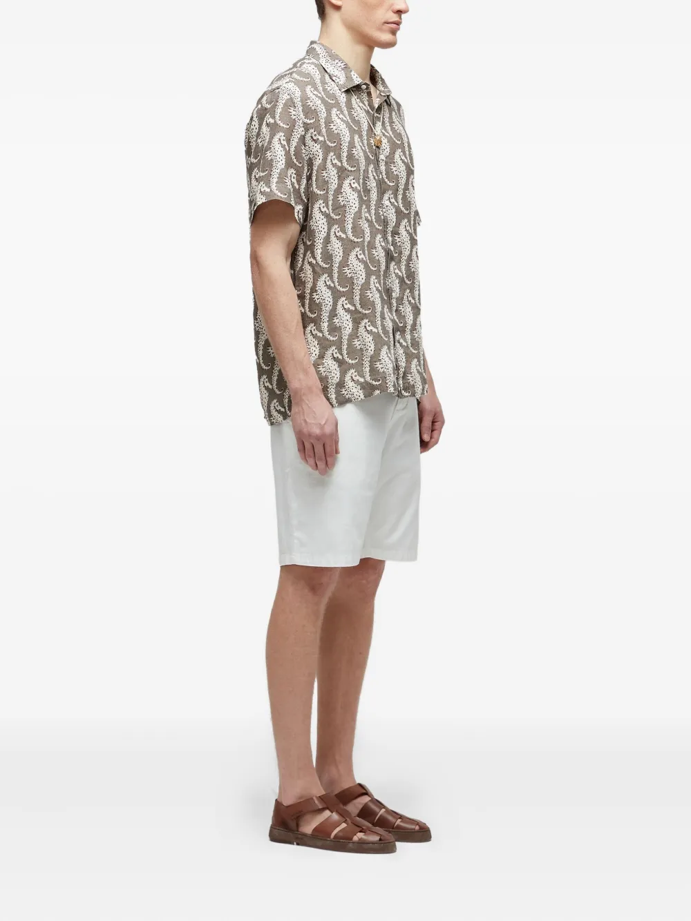 Osklen camisa con caballitos de mar estampados | Image 2