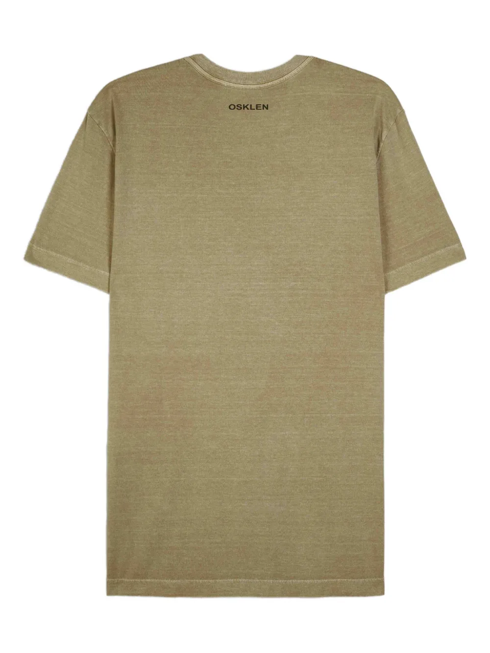 Osklen T-shirt met print - Groen