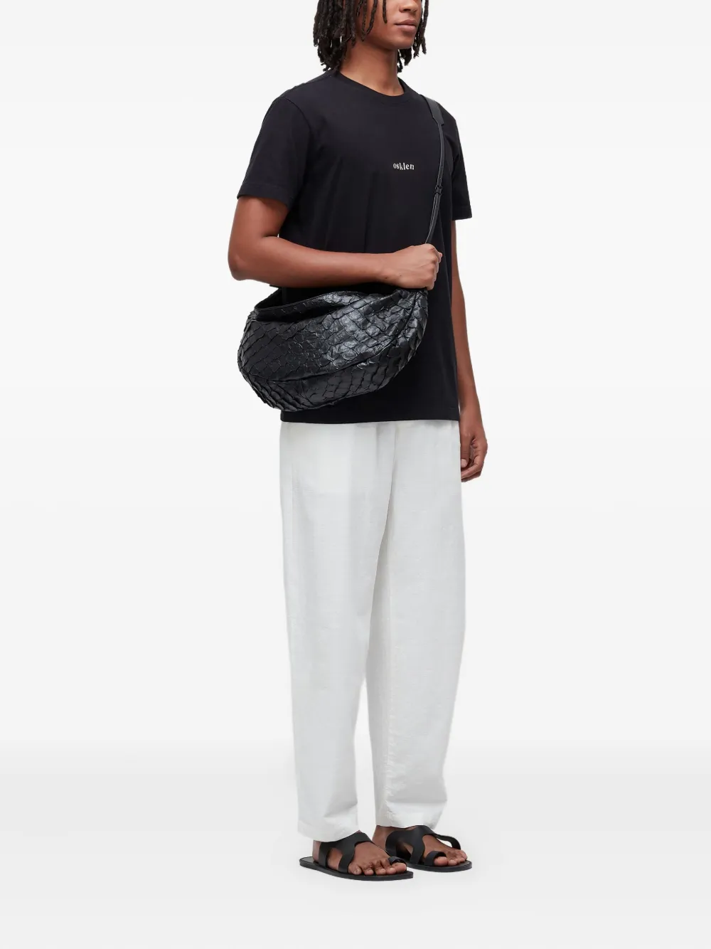 Osklen Broek met trekkoord - Wit