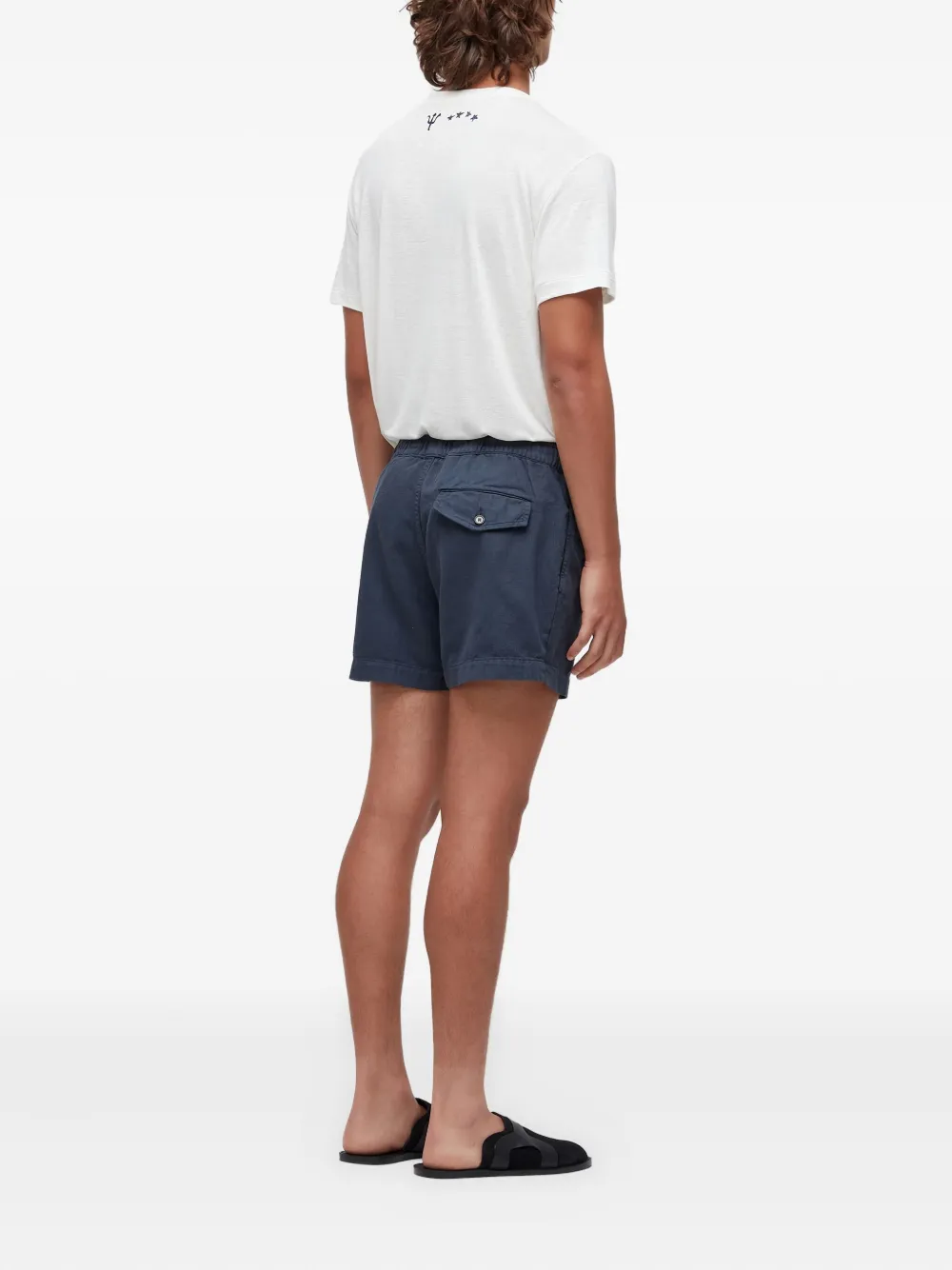  Osklen Drawstring-fastening Shorts - Blue 