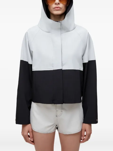 Osklen chamarra corta con capucha