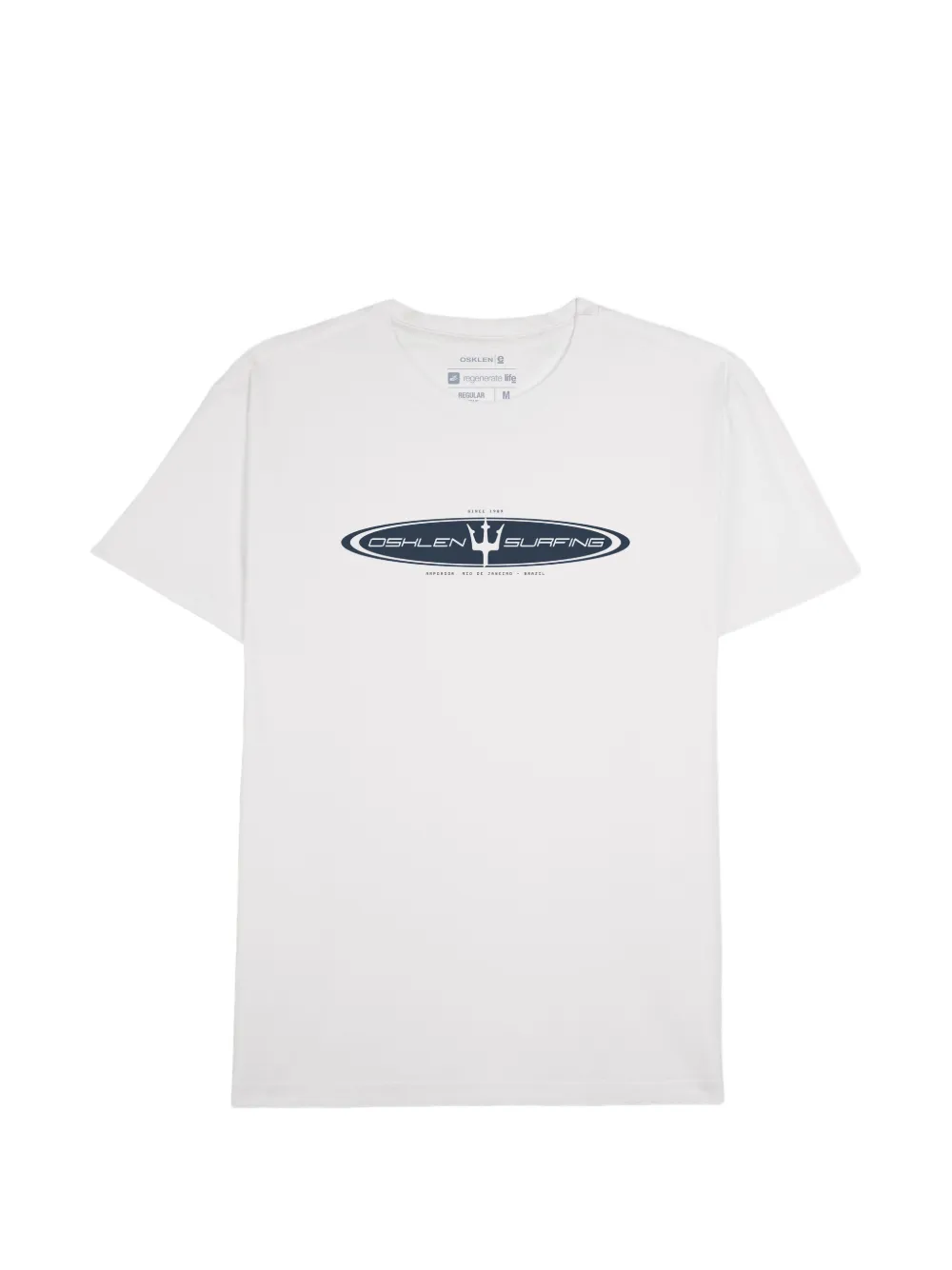 Osklen 스톤 렐름 MC 티셔츠 | 화이트