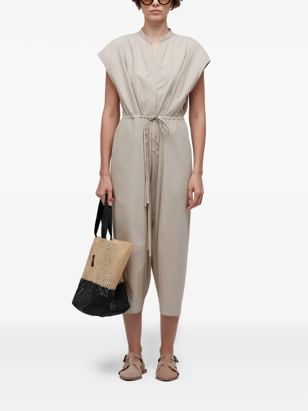 Osklen cotton drawstring jumpsuit | Full Length | Image 2