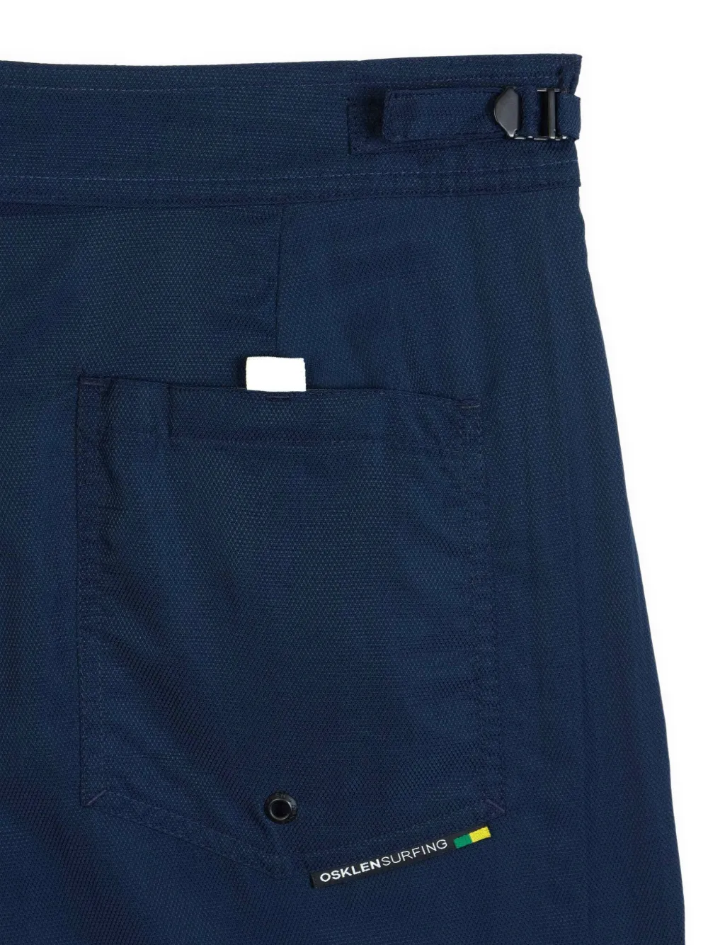 Osklen Seventy-texture Shorts In Blue