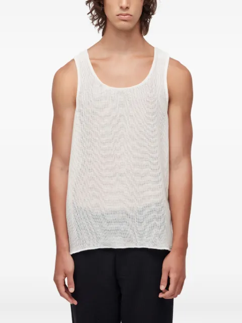 Osklen semi-sheer tank top
