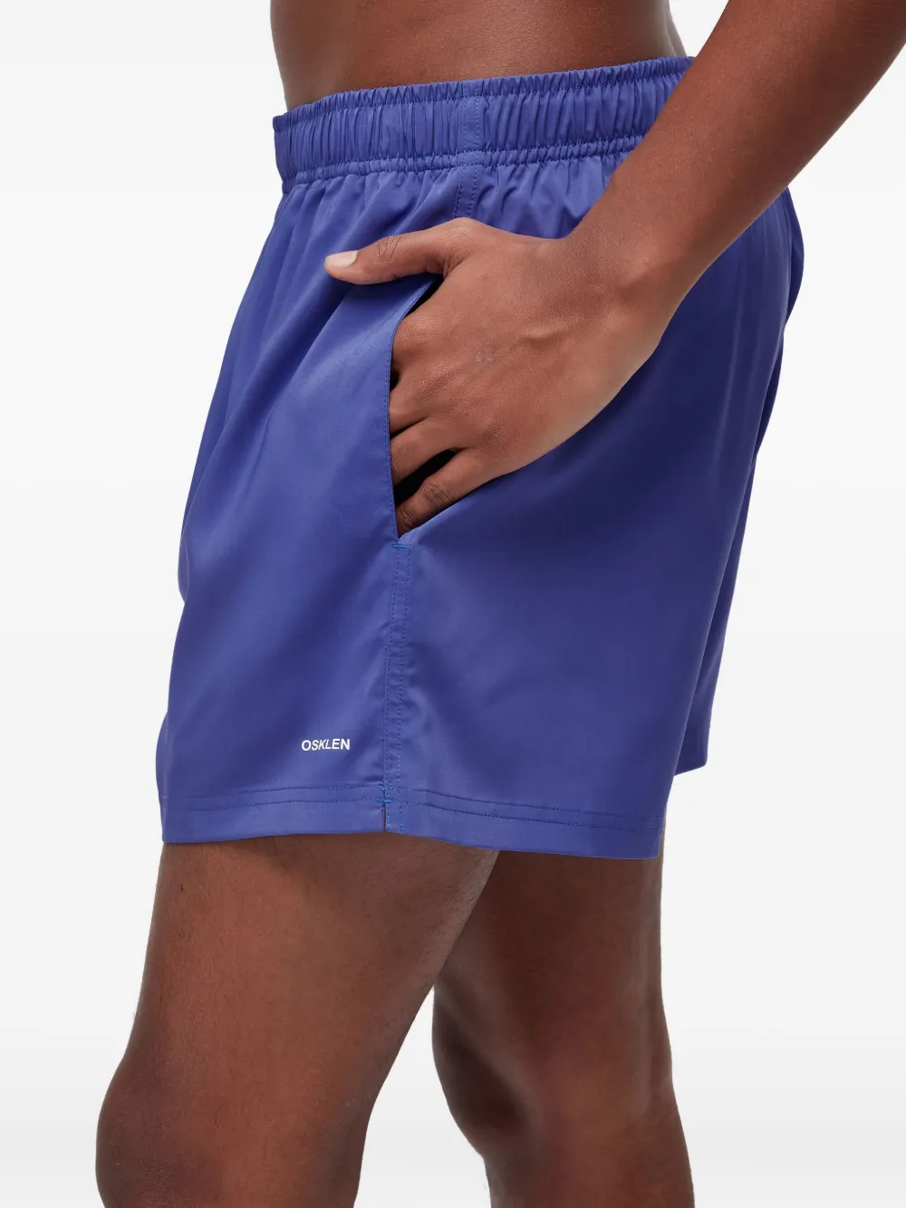 Osklen Aquaone Ride Zip-pocket Swim Shorts In Blue