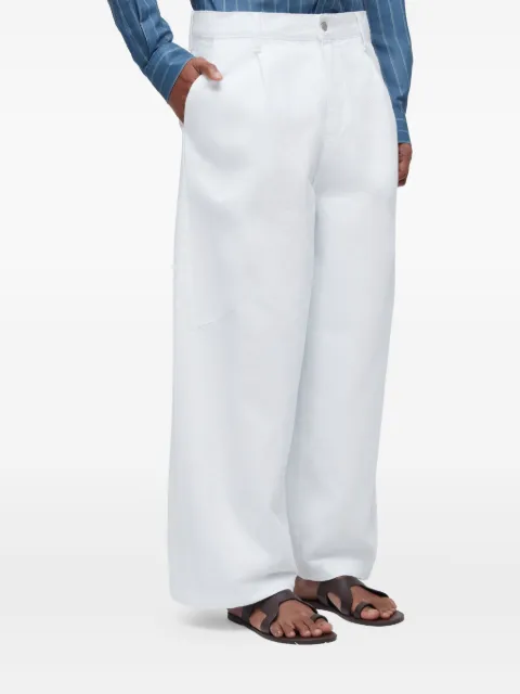 Osklen pantalon ample à design asymétrique