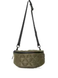 Osklen quilted adjustable-strap belt bag - Green