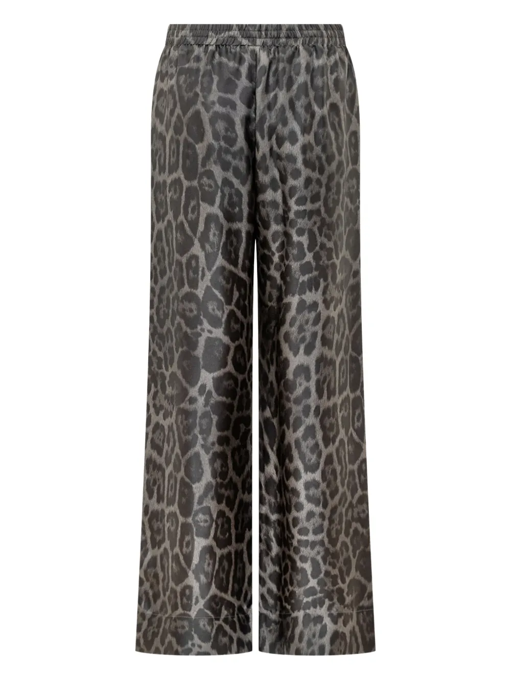 Stella McCartney leopard-print drawstring trousers | Straight-Leg Pants | Image 2