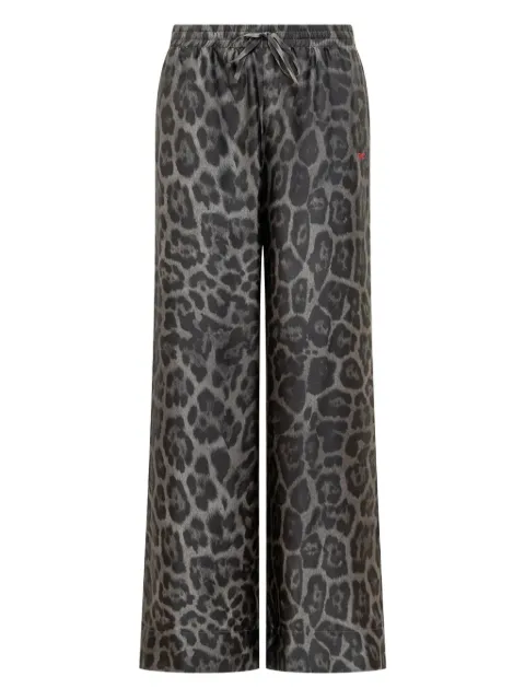 Stella McCartney leopard-print drawstring trousers