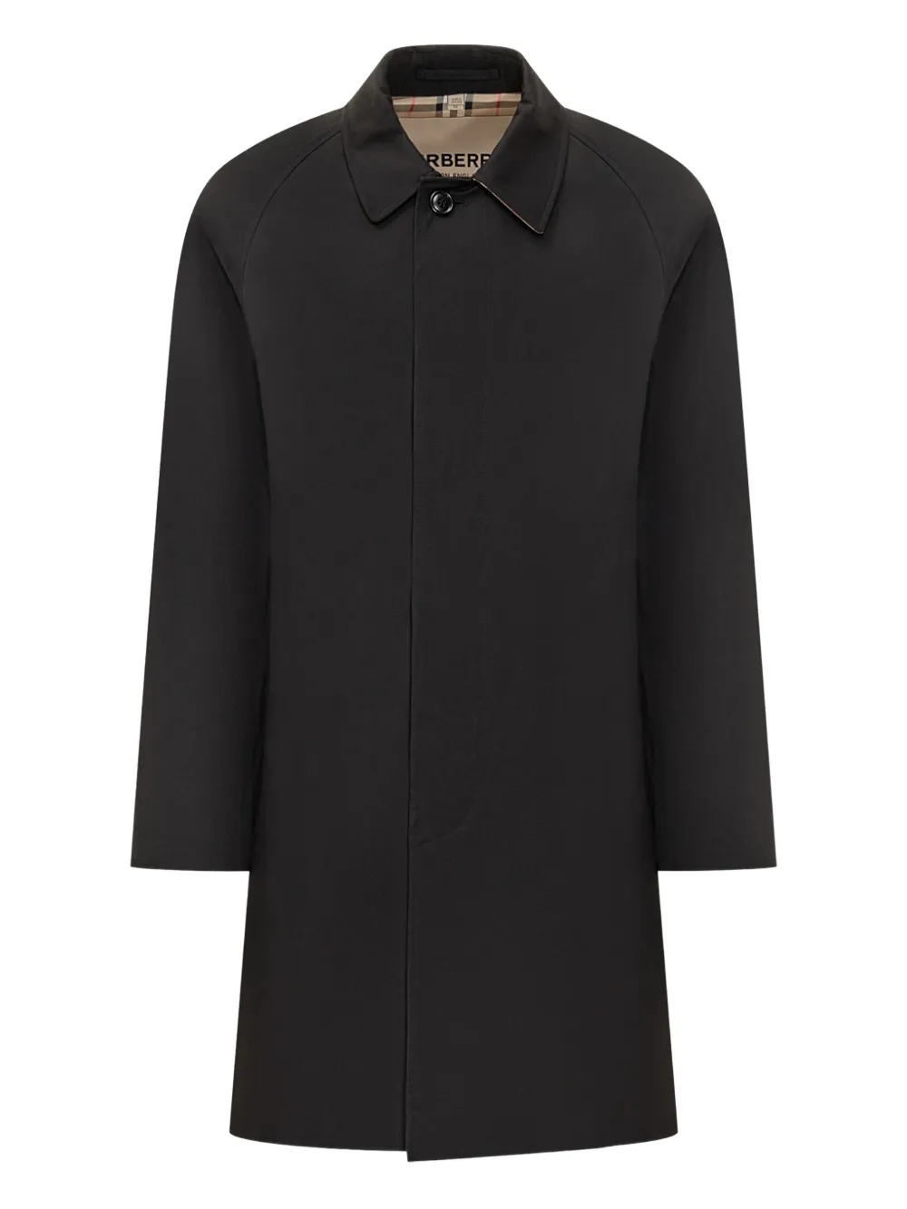 Burberry Camden Heritage coat Zwart