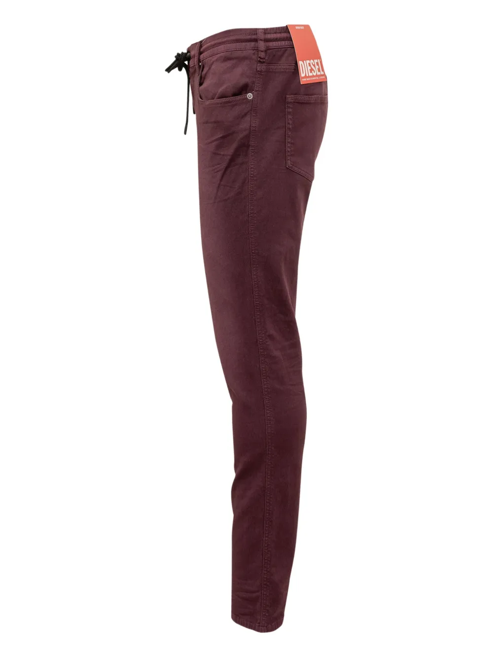 Diesel D-Strukt-B jeans met trekkoord Rood