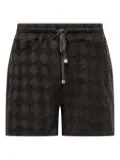 AMIRI drawstring cotton-blend shorts - Brown