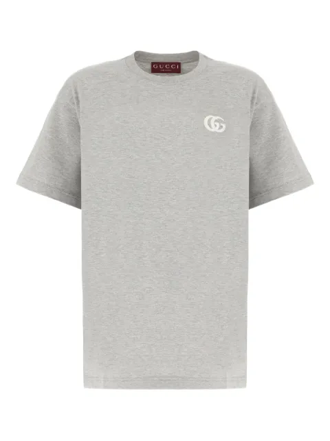 Gucci embroidered logo T-shirt