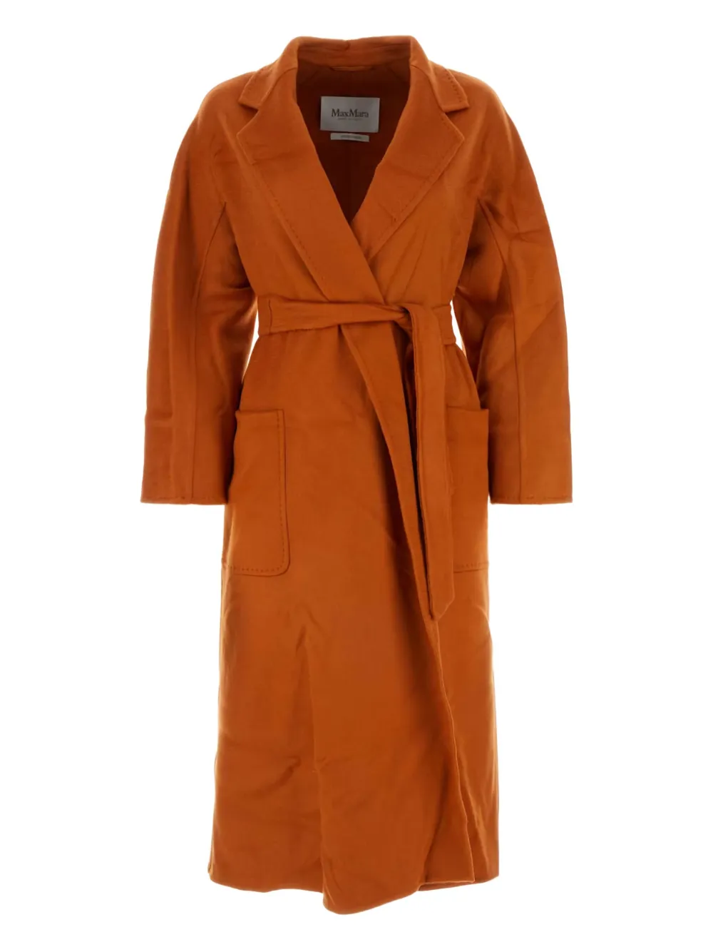 Max Mara belted cashmere coat | Orange | Image 1