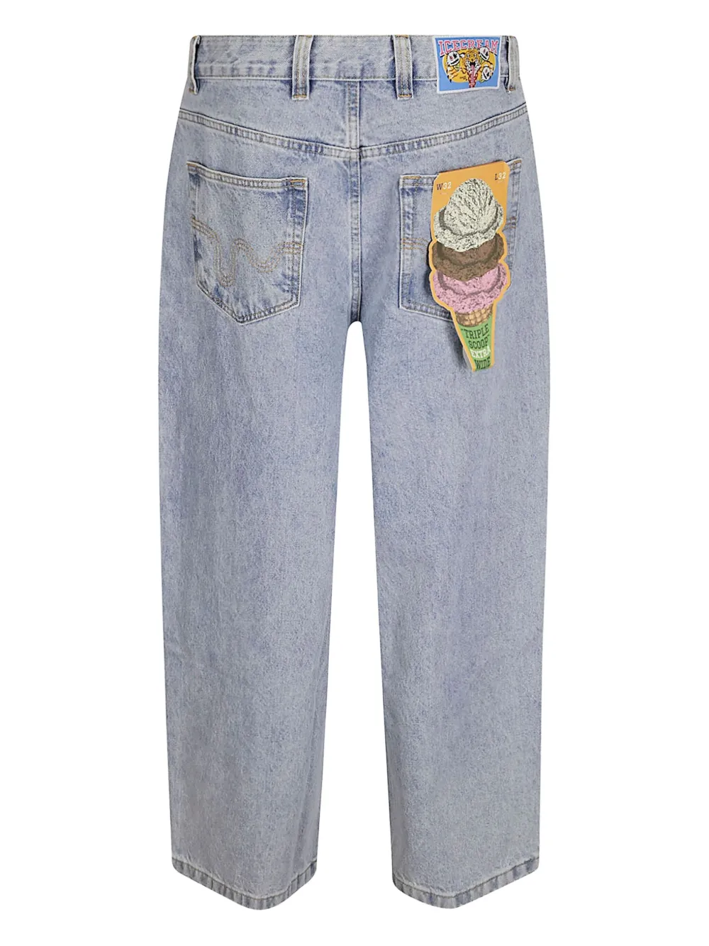 ICECREAM Running Dog jeans Grijs