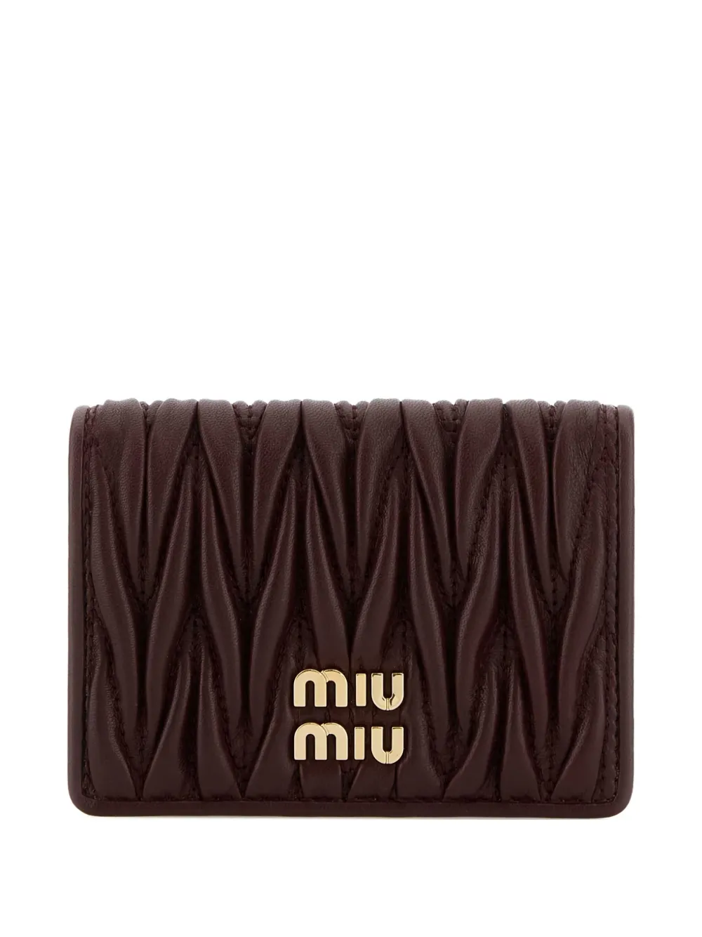 Miu Miu Matelassé card holder | Red | Image 1