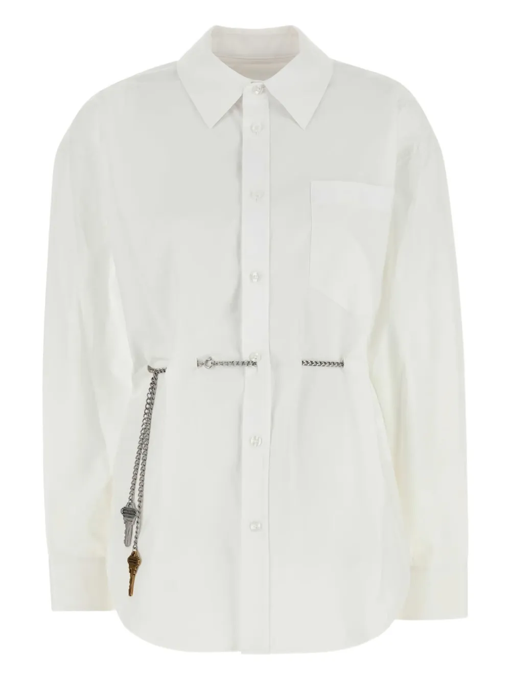 Alexander Wang Popeline shirt Wit