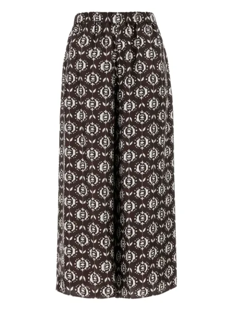 Weekend Max Mara pantalones con estampado floral