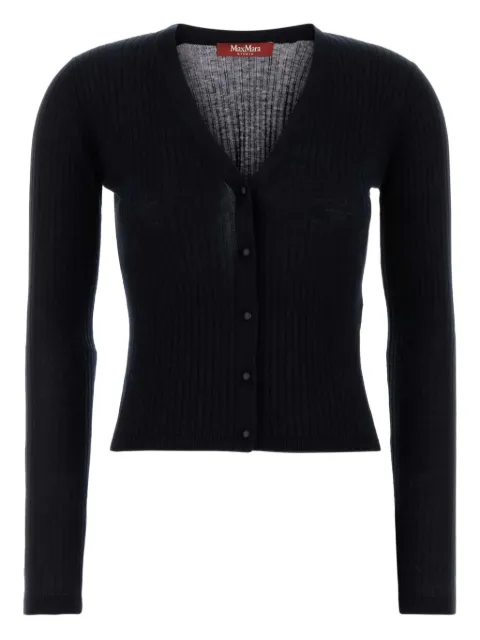 Max Mara Potus ribbed V-neck cardigan