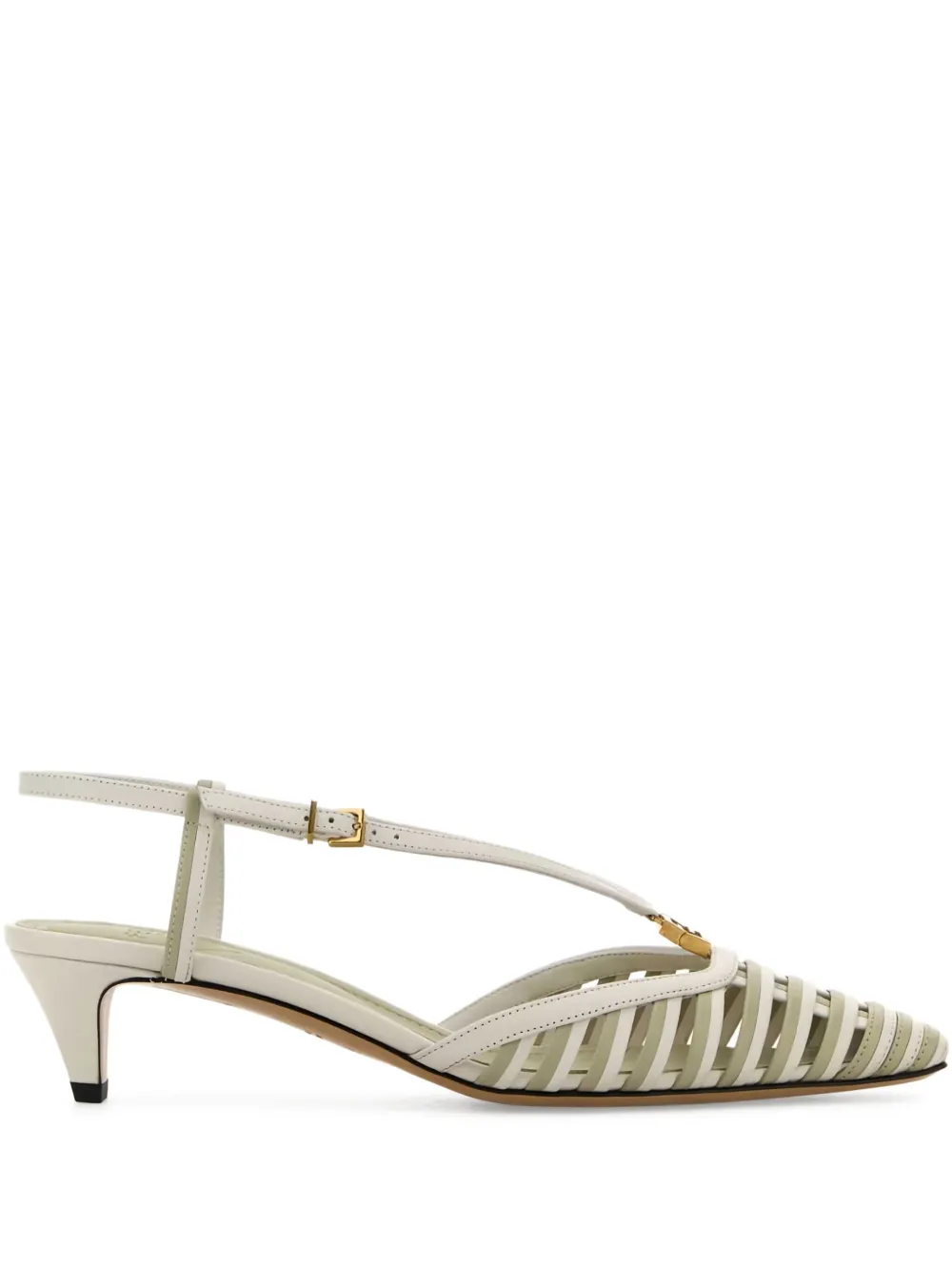 FENDI Leren pumps Wit