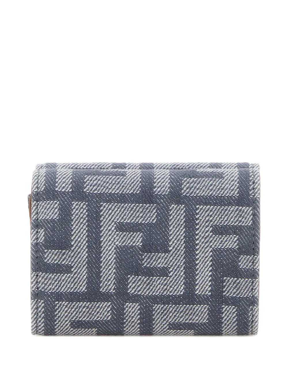 FENDI Baguette denim mini-tas Blauw