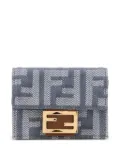 FENDI mini Denim baguette bag - Blue