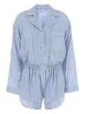 Alexander Wang striped jumpsuit - Blue