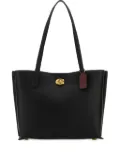 Coach two-handle leather tote bag - Black