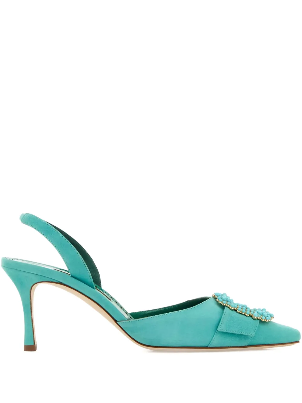 Manolo Blahnik 70mm Gibsli pumps | Blue | Image 1