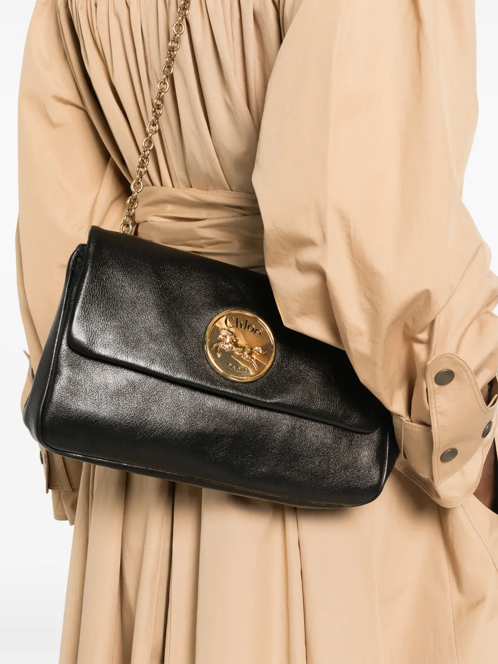 Chloé Heritage schoudertas Zwart