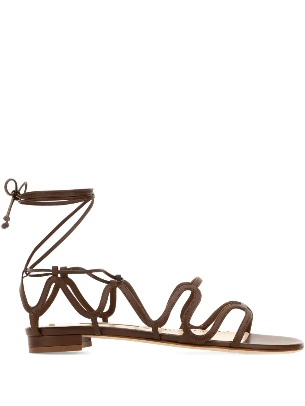 Manolo Blahnik Fawda sandals | Brown | Image 1
