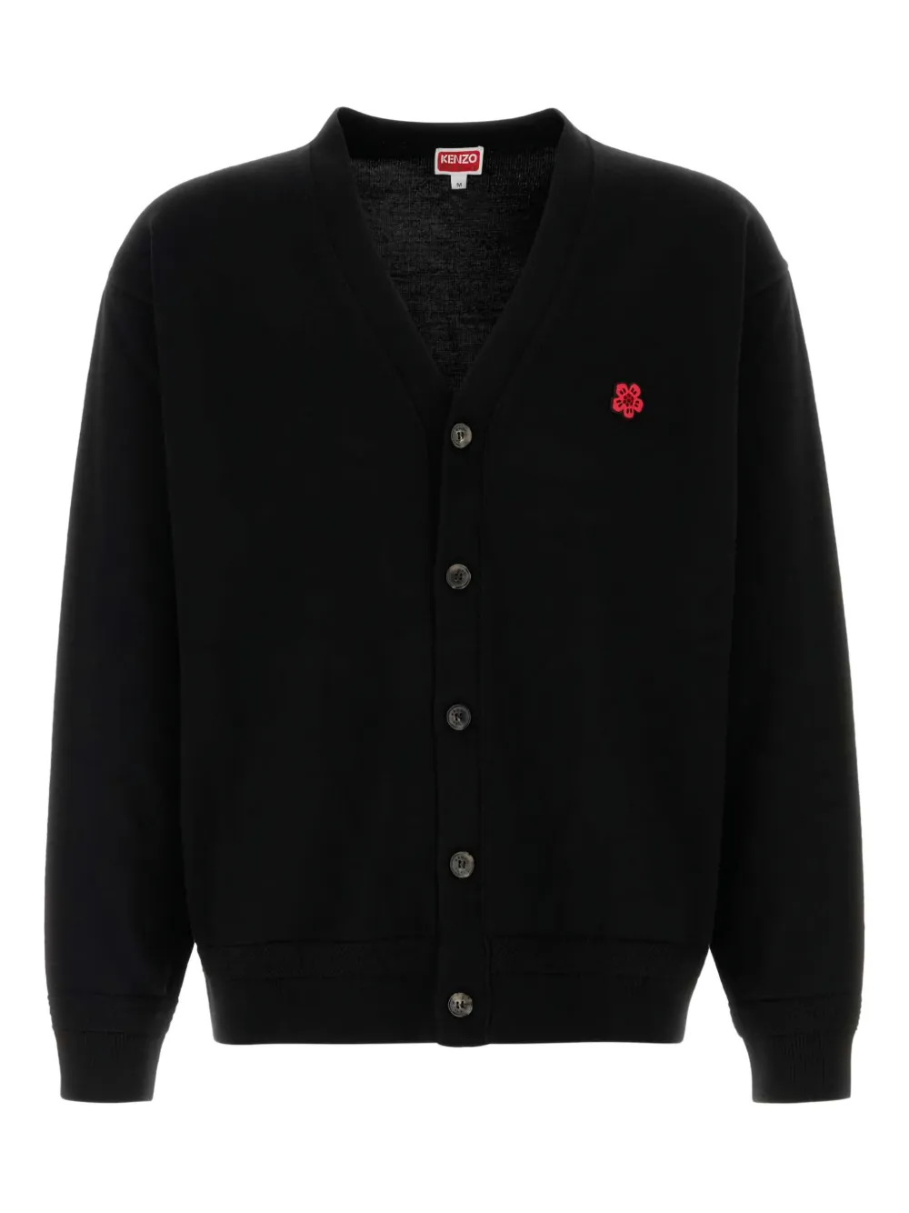 Kenzo embroidered-motif cardigan | Black | Image 1