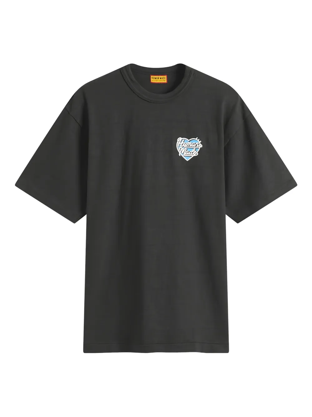 Human Made Katoenen T-shirt met hartlogo Zwart