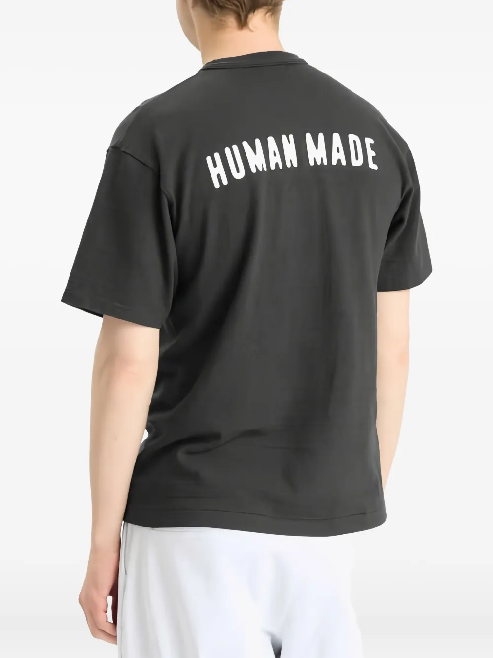 Human Made Katoenen T-shirt met hartlogo Zwart