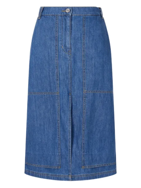 STUDIO TOMBOY double-knee denim skirt