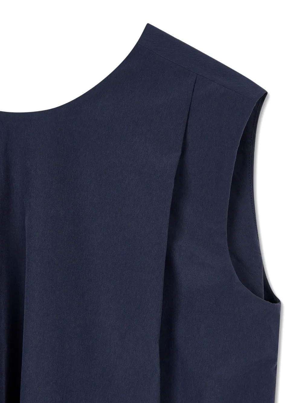 STUDIO TOMBOY Gedraaide geplooide blouse Blauw