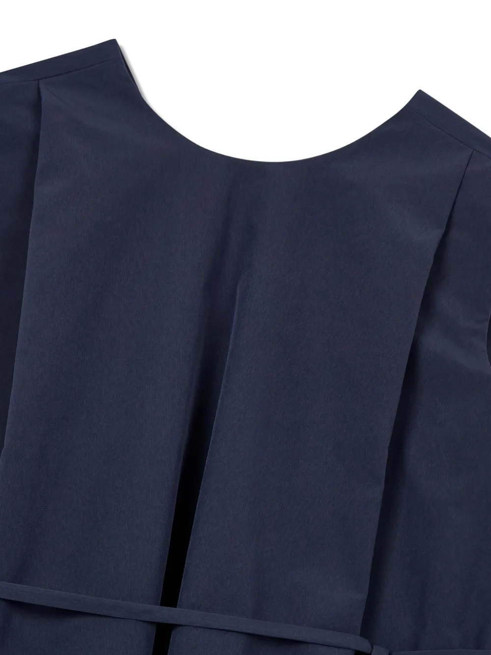 STUDIO TOMBOY Gedraaide geplooide blouse Blauw