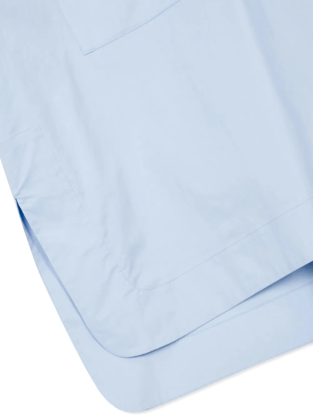 STUDIO TOMBOY Blouse met pofmouwen en zakdetail Blauw