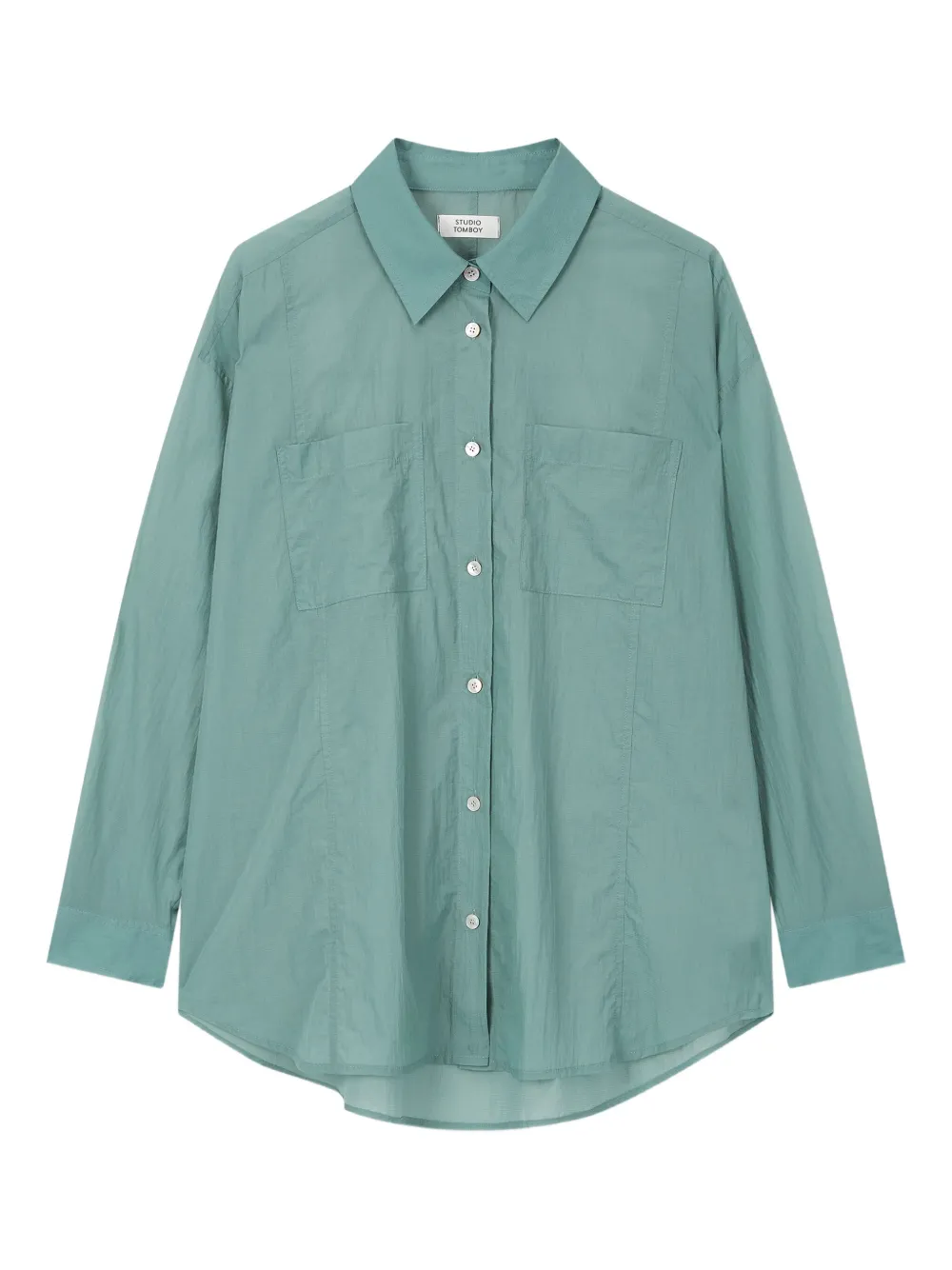 Studio Tomboy Chest-pockets Shirt In Green