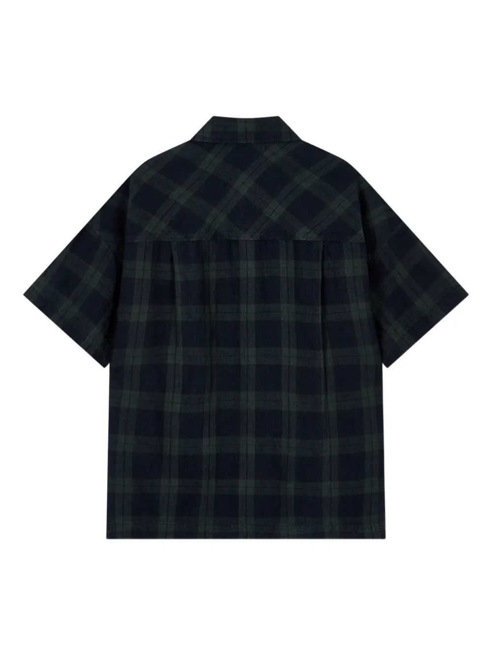 STUDIO TOMBOY Geruit blouse - Groen