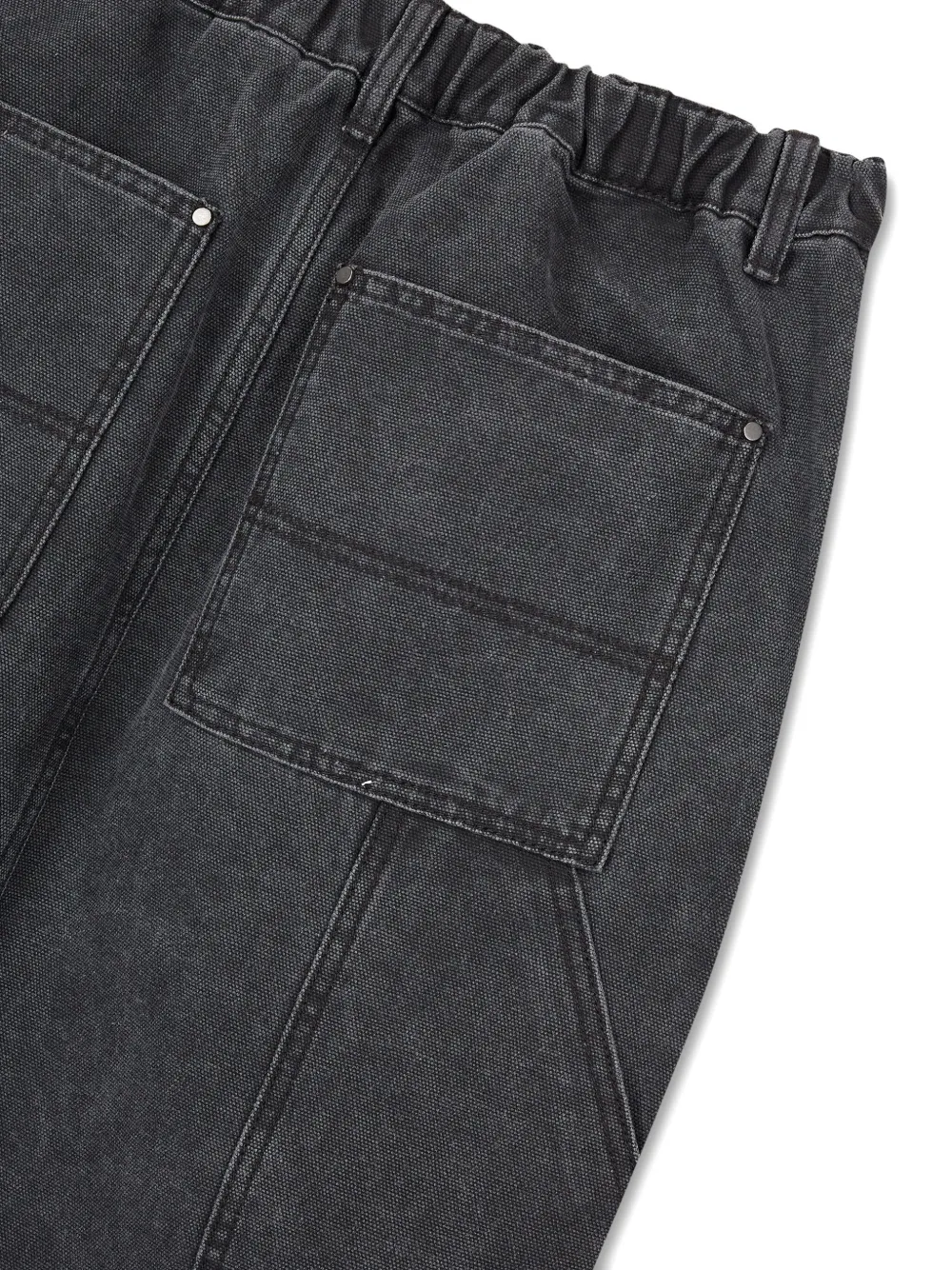 Double-Pocket Denim Skirt