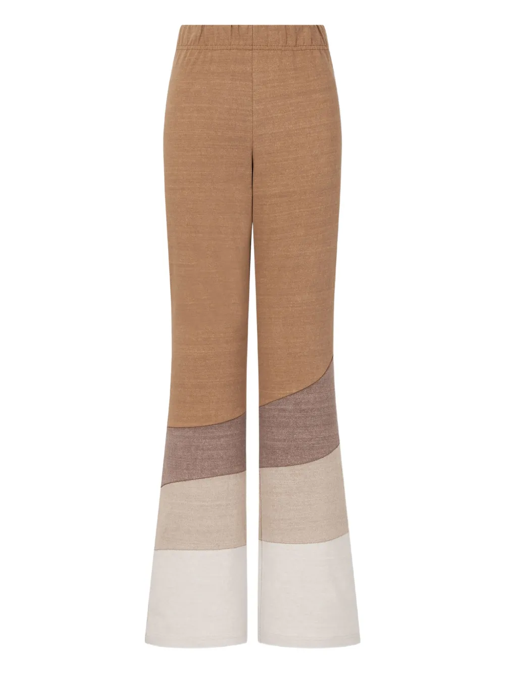 Studio Tomboy Colour-block Leggings In Brown