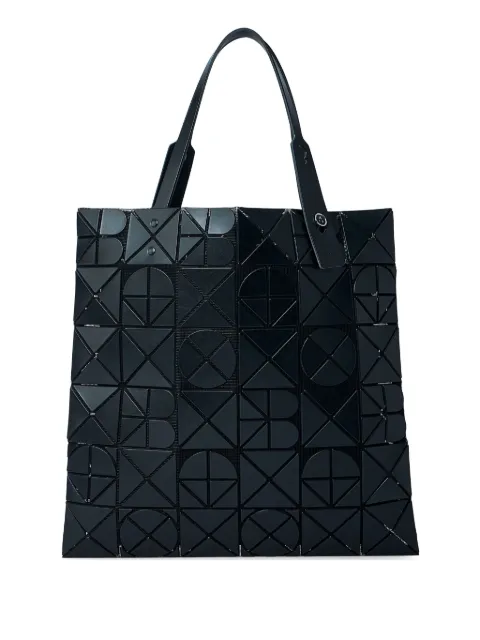 Bao Bao Issey Miyake شنطة عملية 'فونت' بمربعات مثلثة