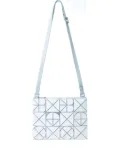 Bao Bao Issey Miyake Font geometric-tile shoulder bag - White