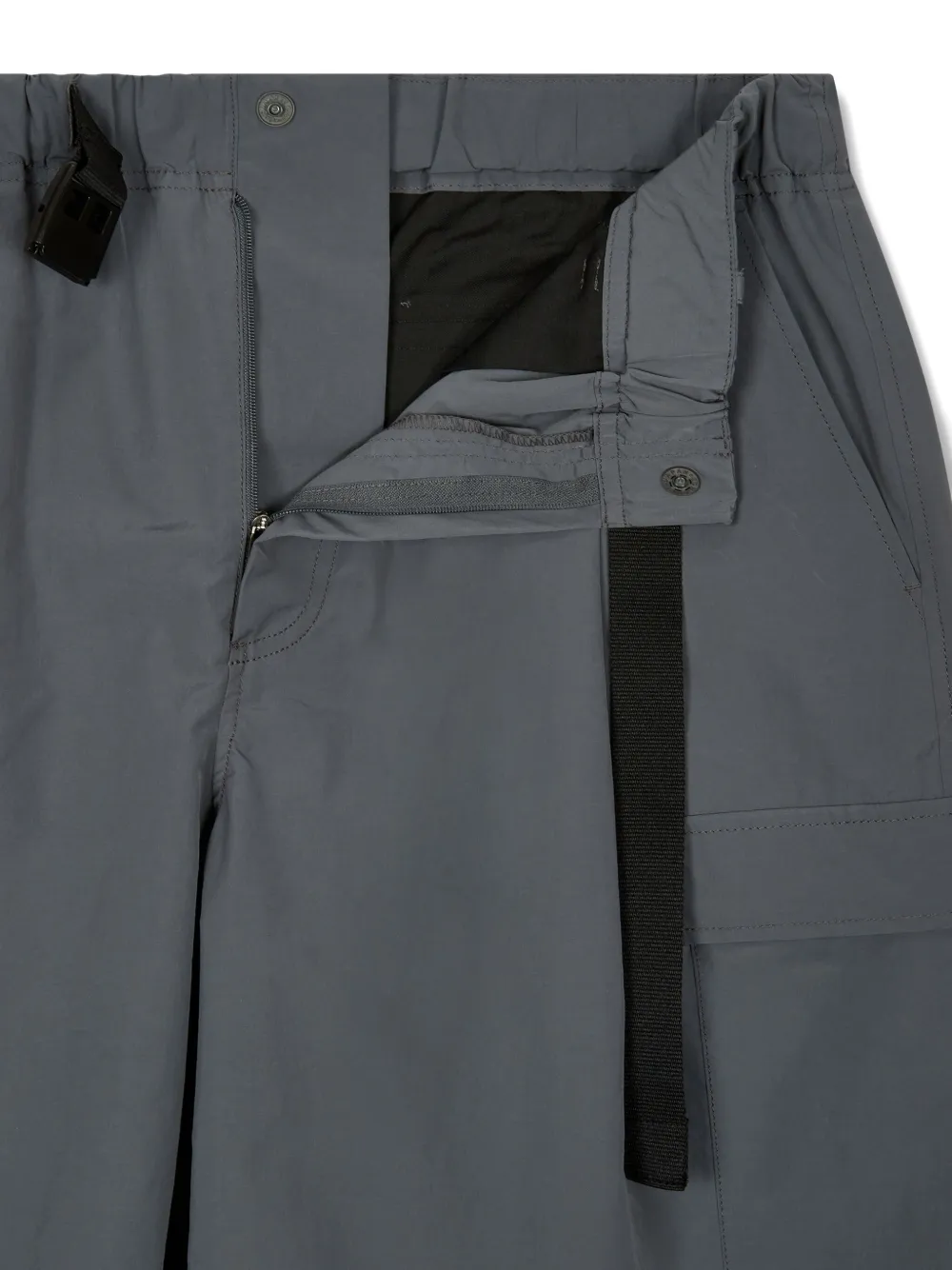Studio Tomboy Cargo-shorts Mit Gürtel In Gray