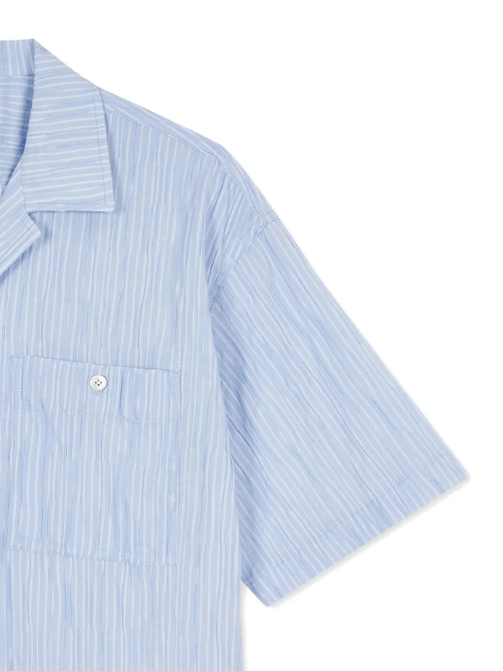 Studio Tomboy Striped Shirt In Blue