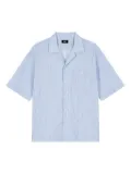 STUDIO TOMBOY striped shirt - Blue