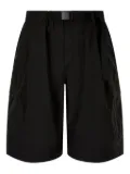 STUDIO TOMBOY belted cargo shorts - Black
